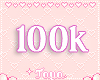100k Support Sticker