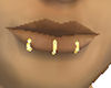  (O) Gold Tri Lower Lip