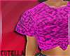 Pink Velvet Tye Top