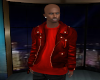 TEF RED LEATHER JACKET