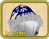 Holiday Diva Hat: Blue