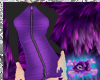 Black Shurg Purple Dress