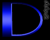 Letter D (blue)