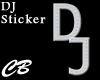 CB Bling DJ Glitter Logo