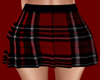 Tartan Skirt red