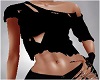 BLack Ripped Shirt