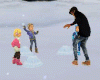 [Y] Child Snowball Fight