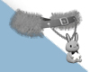 DRV plush bunny belt(M)