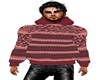 MULTI RED HOODY