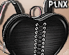 Heart Backpack Black