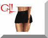 GIL"skirt_short black
