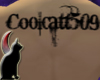 Coolcatt back tattoo