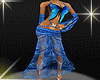 butterfly blue dress