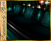 I~Teal Firelit Sofa