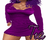 Sexxy Purple Dress