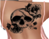 Skull & Roses back tat