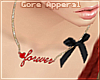 [G]Forever Bow Necklace
