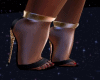Black-Gold Heels