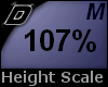 D► Scal Height*M*107%