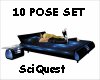 Celestial 10p Bed Set