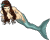 Glittery mermaid