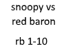 snoopy vs red baron