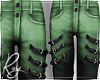 Strapped Pants Green