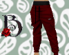 B! Red Joggers