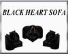 (TSH)BLACK HEART SOFA