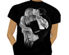 Black printed T-shirt F