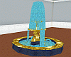 royal blue gold fountain