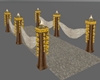 flower candle path