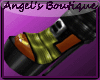 LSA PeakABoo Gold Heels