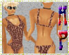 *E* leopard swinsuit