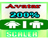 Avatar 200%Scaler Female