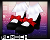 Frilly B.Red Shoes