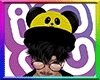 [k] Hat Panda Yellow M/F