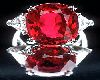 8sp Ruby Diamond Ring