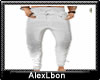 Denim Pants White x1