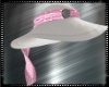 White & Pink Summer Hat