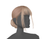 MESSY BLONDE BUN
