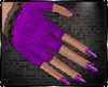 Valentine Gloves Purple