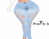 Sessil BLU  Lace Jeans