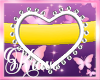 [K] HEART CHOKER YELLOW