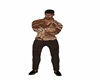 CHOCOSUEDE TROUSERS