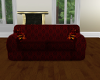 Red Fire Sofa