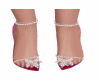 C.R Pink heels