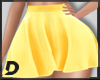 [D] Mosa Yellow Skirt