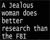 Jealous Woman