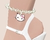 A| Hello kitty Anklet